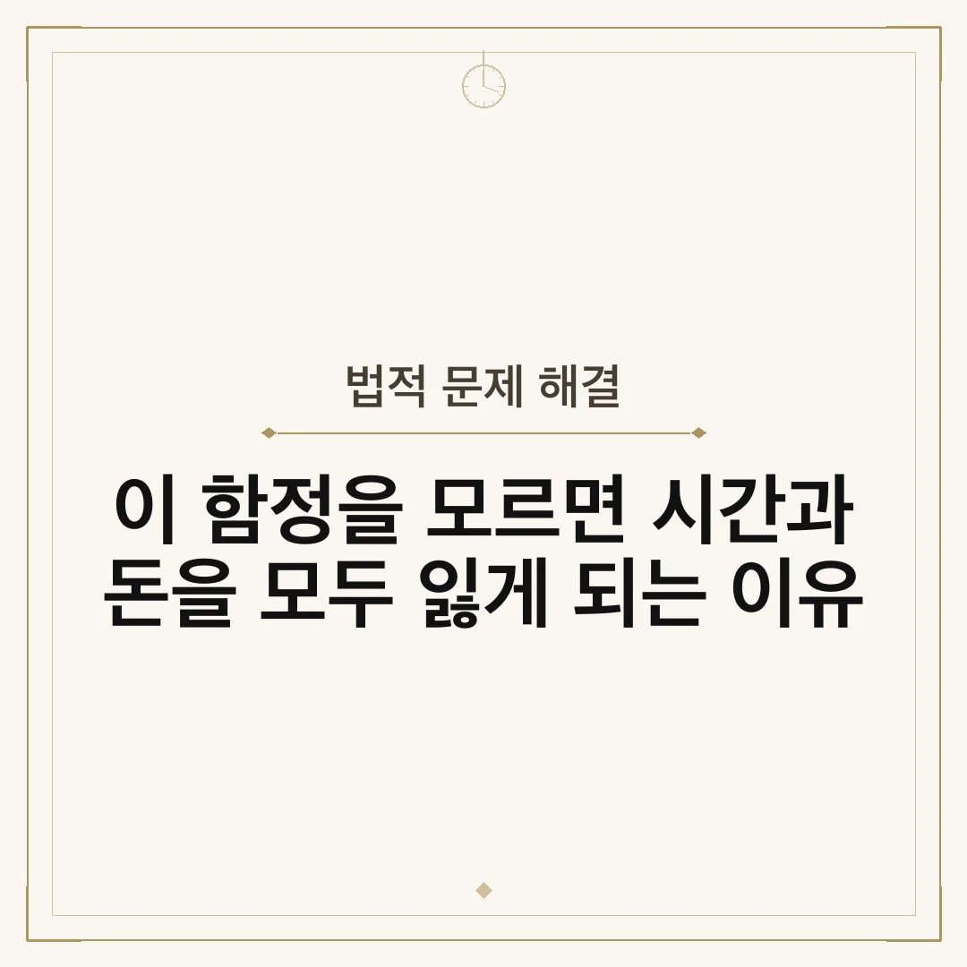 법적 문제 해결
