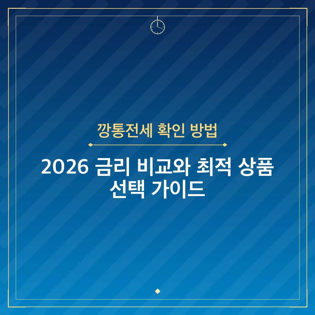 깡통전세 확인 방법